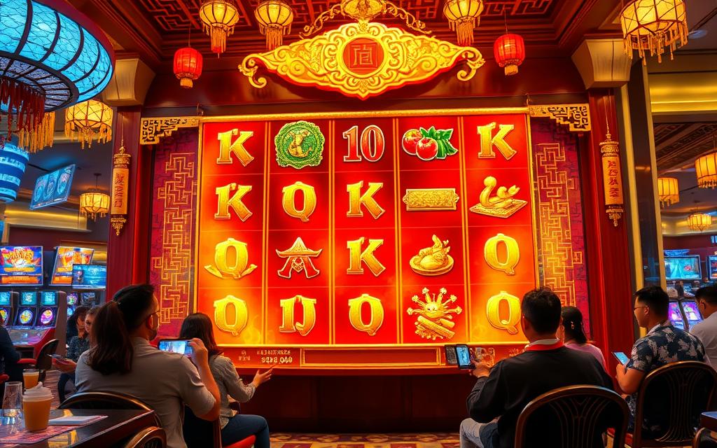 ฟีเจอร์พิเศษในเกมสล็อต Oriental Prosperity Oriental Prosperity เกมดังมาแรง 2025 ตัวคูณเยอะ (3)